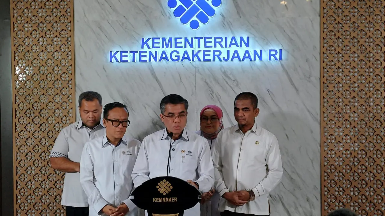 Menteri Ketenagakerjaan (Menaker) Yassierli