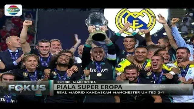 Real Madrid Tundukkan MU dengan Skor 2-1