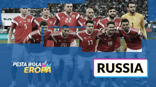 Berita Motion Grafis Profil Tim Rusia di Piala Eropa 2020