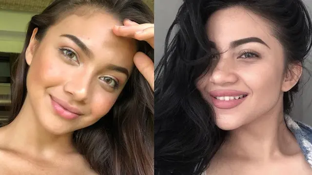 4 Potret Angela Gilsha yang Disebut Mirip Ariel Tatum, Seperti Kembaran