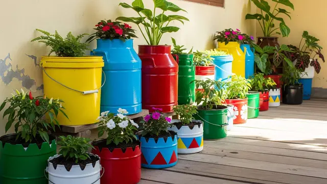 Model Teras Rumah Sempit Tanpa Pagar, Jadi Kebun Mini