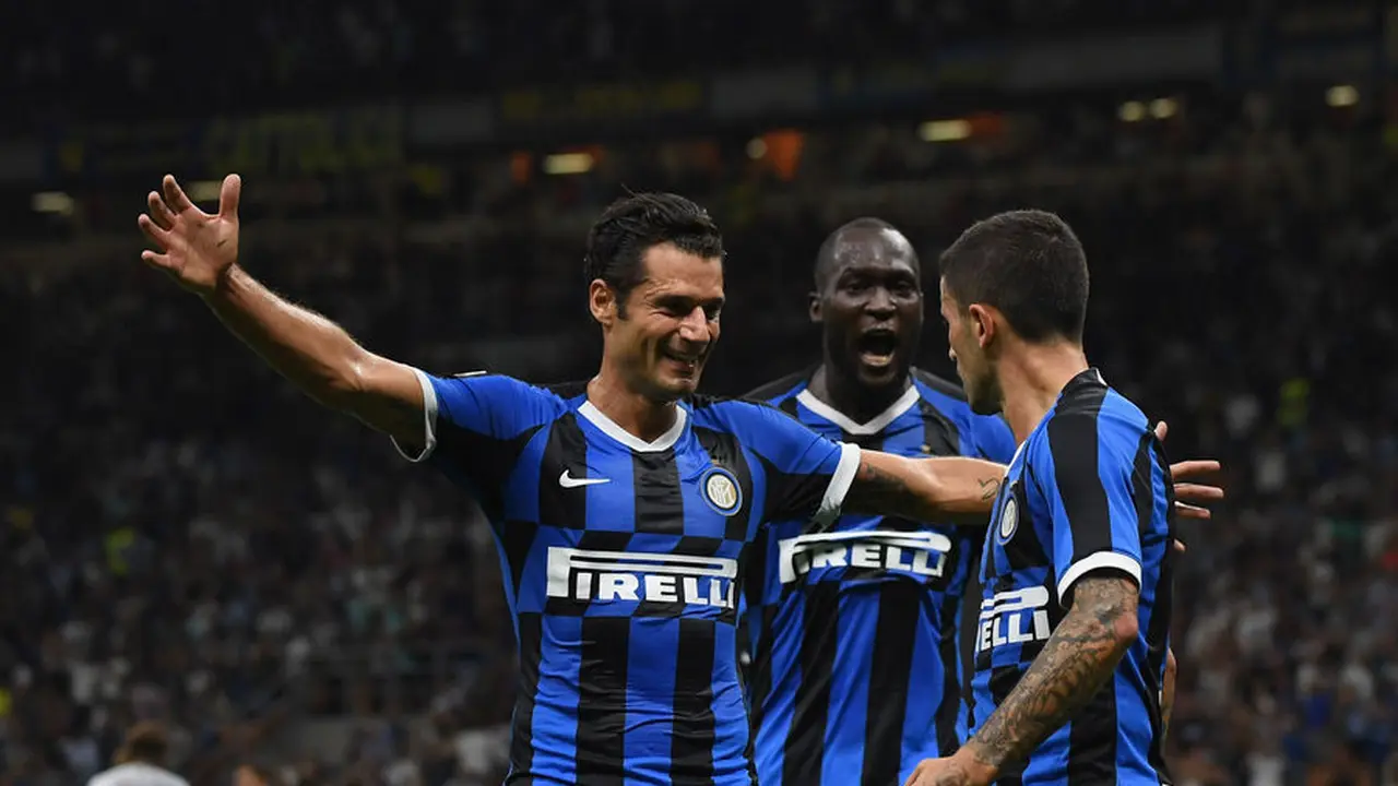 Stefano Sensi, Romelu Lukaku, dan Vecino