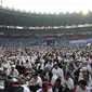 Kampanye akbar Prabowo-Sandi di Stadion GBK Senayan Jakarta.