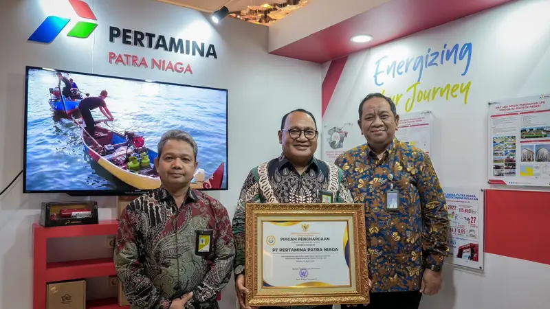 Pertamina Patra Niaga Raih Penghargaan dari Kementerian Kelautan dan Perikanan 