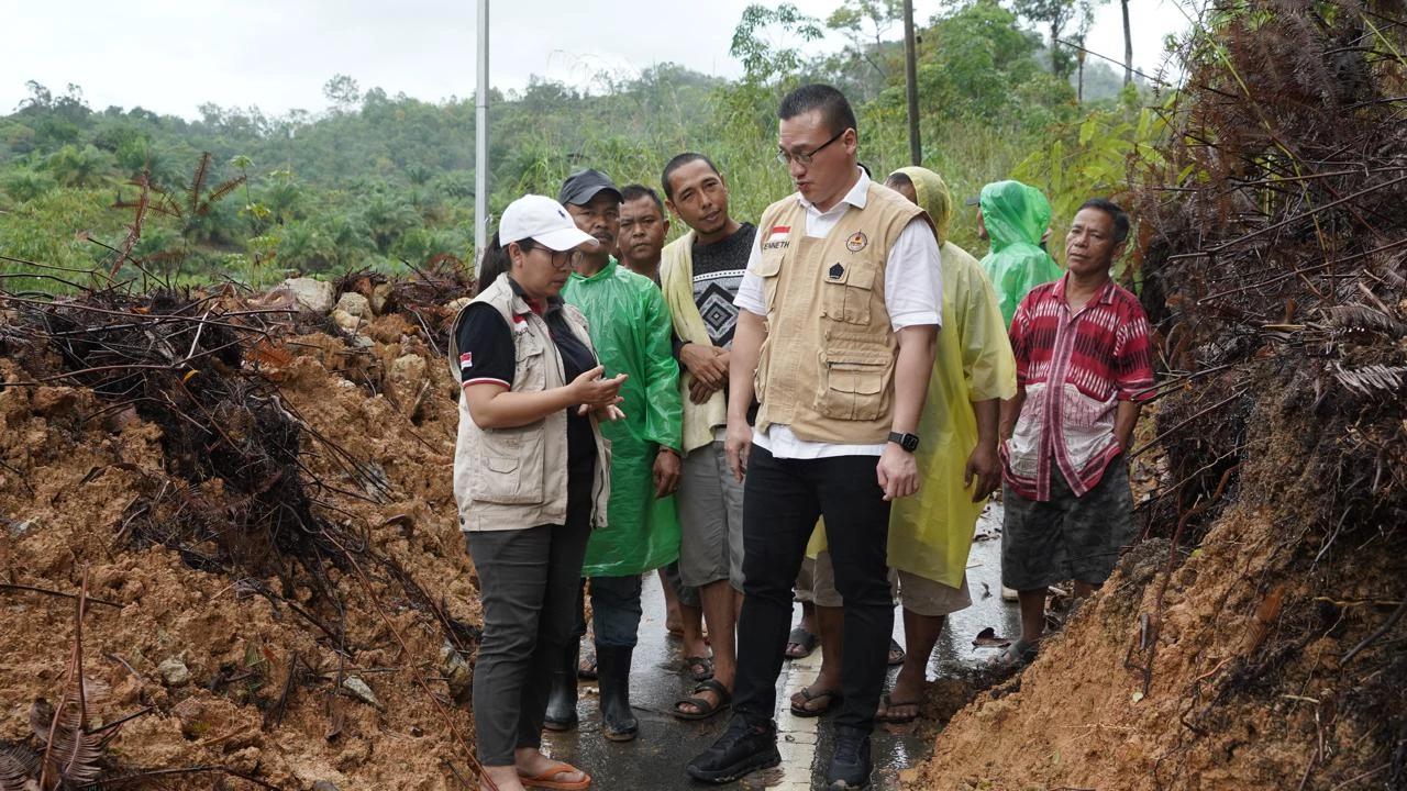 PDIP Temukan Minimnya Dapur Umum di Tapteng, Warga Banyak Kehilangan Tempat Tinggal
