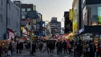 Hongdae, Seoul, Korea Selatan. (dok. unsplash/astrobound)
