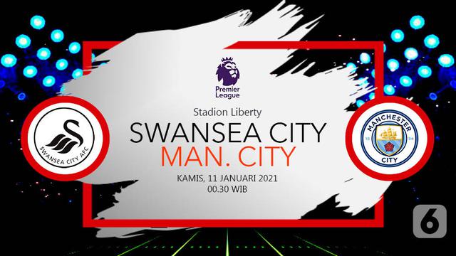 Prediksi Swansea City vs Manchester City