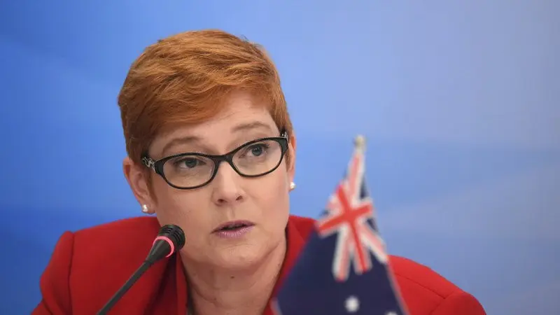 Menteri Luar Negeri Australia di era perdana Menteri Scott Morrison, Merise Payne (AP/Joseph Nair)