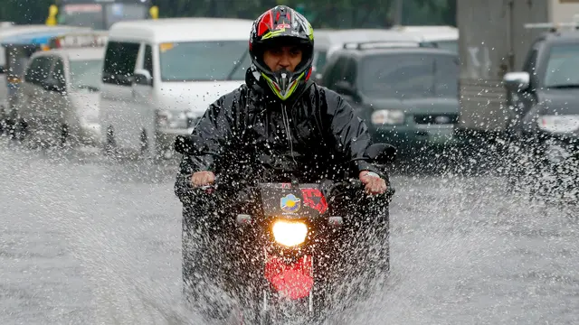 Akibat Badai Tropis, Manila Digenangi Banjir