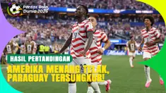 Timnas Amerika Serikat (AS) mengawali kiprahnya di Piala Dunia 2026 dengan meyakinkan. Menghadapi Paraguay di Inglewood, Los Angeles, Sabtu (13/6/2026) pagi WIB, AS menang telak 4-1.