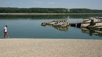 Panas Ekstrem, Puluhan Kapal Perang Dunia II Muncul di Sungai Danube