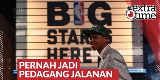VIDEO: Kisah Pilu Giannis Antetokounmpo, Pemain Basket NBA yang Pernah Menjadi Pedagang Jalanan