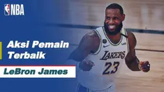 Berita Video Melihat Aksi - Aksi Terbaik LeBron James Saat LA Lakers Kalahkan Houston Rockets