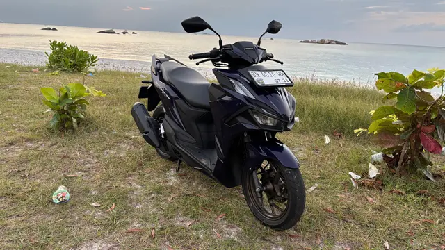 Ngetes Kenyamanan dan Performa Honda Vario Evo 160 di Pulau Belitung (Arief A/Liputan6.com)