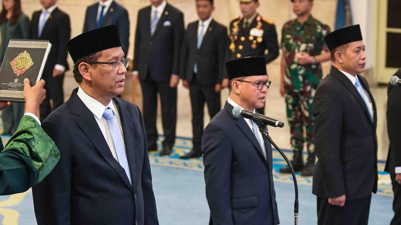 FOTO: Presiden Prabowo Lantik Menteri Baru di Kabinet Merah Putih, Purbaya Yudhi Jadi Menkeu