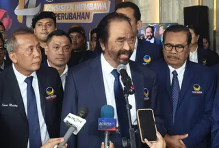 Surya Paloh (Foto: Habibie/merdeka.com)