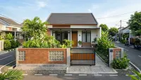 10 Ide Pagar Sederhana dari Batu Bata, Cocok untuk Rumah Modern dan Klasik