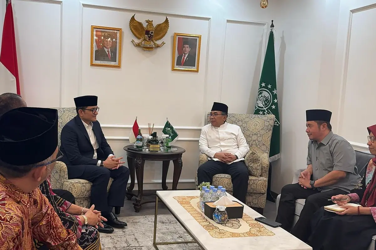 Badan Pengelola Keuangan Haji (BPKH) melakukan kunjungan penting ke Pengurus Besar Nahdlatul Ulama (PBNU) pada Rabu (19/02) di Jakarta (Istimewa)