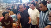 Tinjau Pasar Induk Kramatjati, Anies Pastikan Stok Lebaran Aman