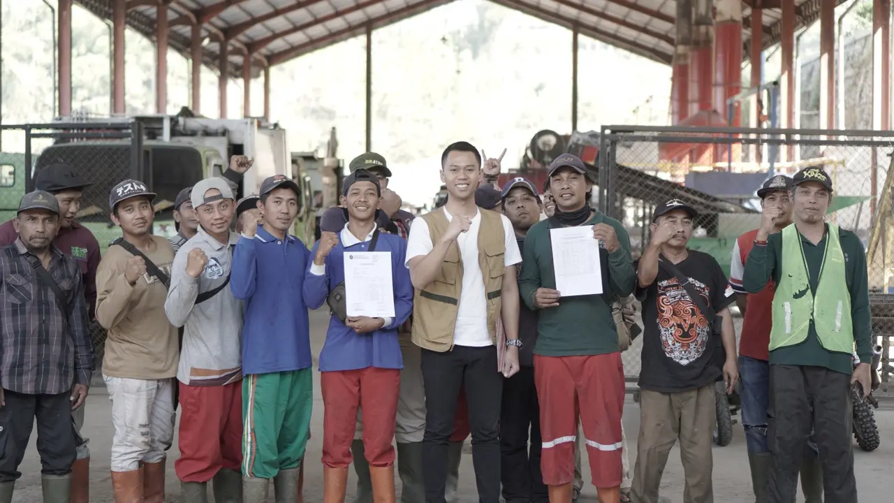 Calon Wali Kota Batu Firhando Gumelar.