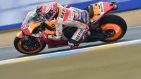 Marc Marquez rebut pole di MotoGP Prancis (JEAN-FRANCOIS MONIER / AFP)