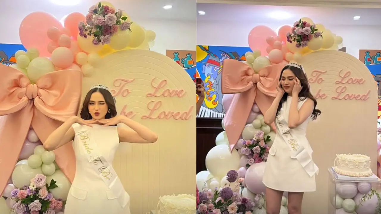 Dekorasi Bridal Shower Syifa Hadju (Foto: Instagram @syifahadju)