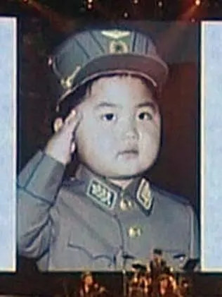 Kim Jong-un kecil. (News.com.au)