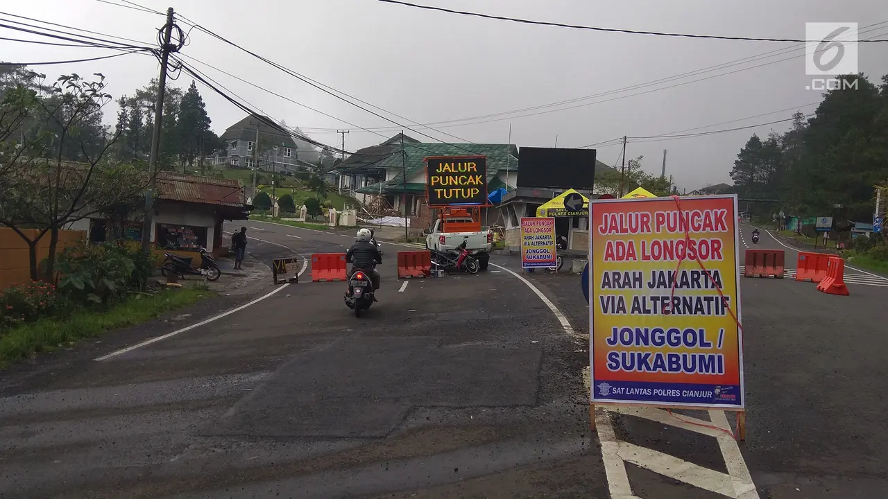 Kawasan Wisata Puncak seperti Kota Mati