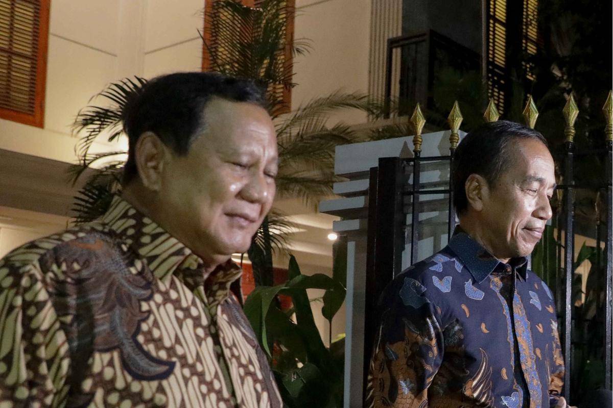 Jokowi temui Prabowo di Kertanegara