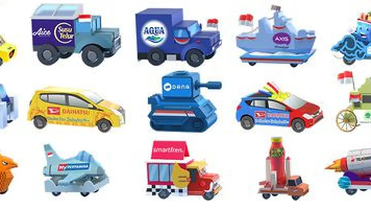 Mobil Hias Virtual Paradigital 17-an HUT RI ke-75