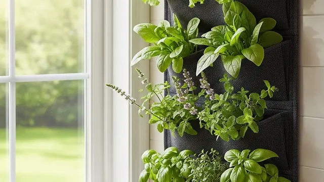 Ide Kebun Sayur Kecil di Jendela Dapur