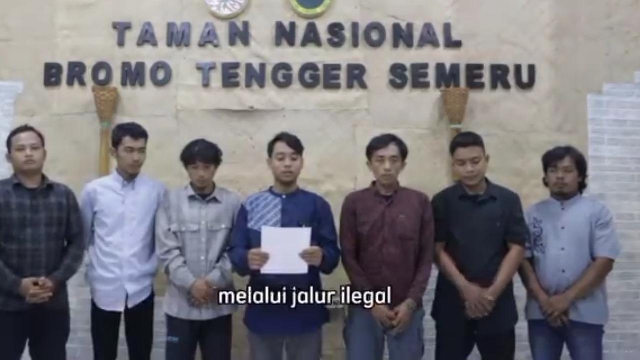 Viral Pendakian Ilegal ke Puncak Semeru, Tujuh Orang Minta Maaf dan Disanksi