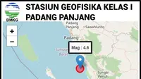 Gempa Dangkal M4,6 Guncang Pesisir Selatan Sumbar, Dipicu Aktivitas Sesar Lokal