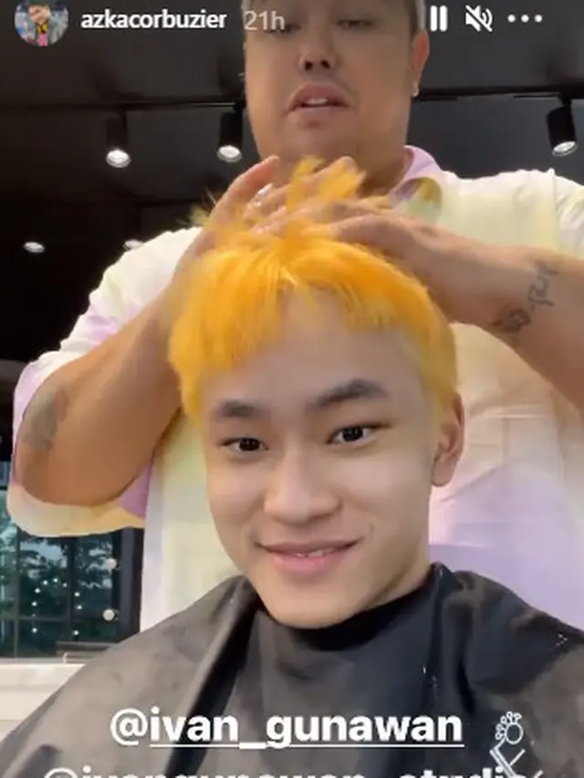 6 Potret Terbaru Azka Corbuzier Usai Ganti Gaya Rambut, Makin Macho