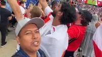 Jurnalis KLY Sports, Hery Kurniawan, merasakan langsung atmosfer khas suporter Inggris di Piala Dunia 2026. Seusai pertandingan, ribuan fans kompak menyanyikan lagu legendaris Oasis, "Wonderwall", dalam karaoke massal yang mengubah stadion menjadi lautan suara penuh euforia.