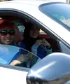 Ditemani sang istri, Rosmanizar, Henry Baskoro Hendarso alias Enji bersama club mobil #6AM Sport Car Indonesia menggelar 'touring' dari Jakata ke Bandung. (Deki Prayoga/Bintang.com)