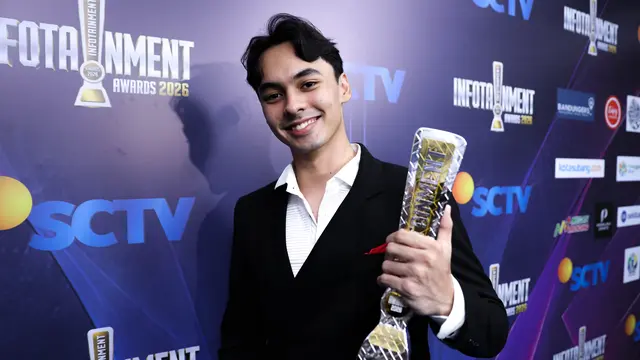 Fattah Syach di Infotainment Awards 2026  (credit: KapanLagi.com/Salwa Suci Aisyah)