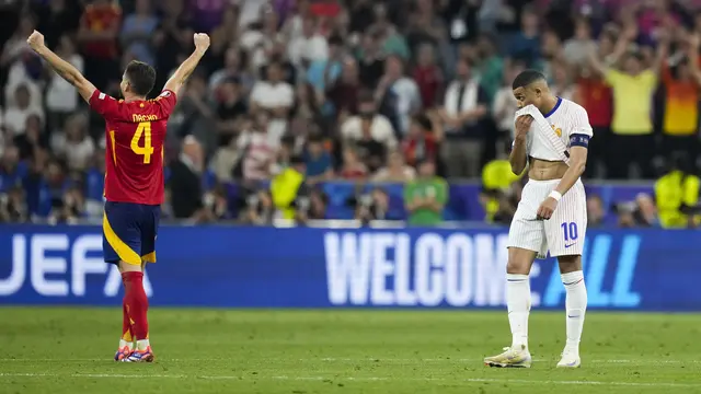 Ekspresi Timnas Prancis usai Gagal Lolos Final Euro
