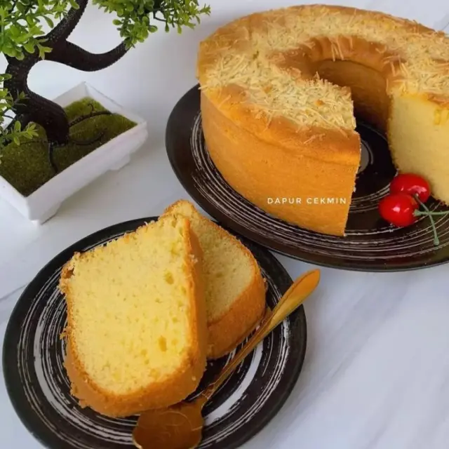 Kue Bolu Kukus Keju 6 Telur