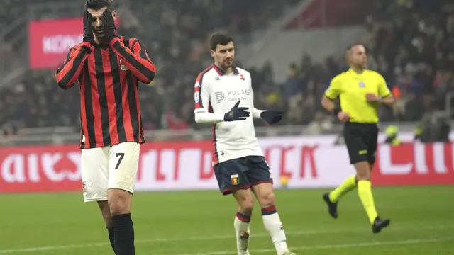 AC Milan vs Genoa, Serie A Liga Italia