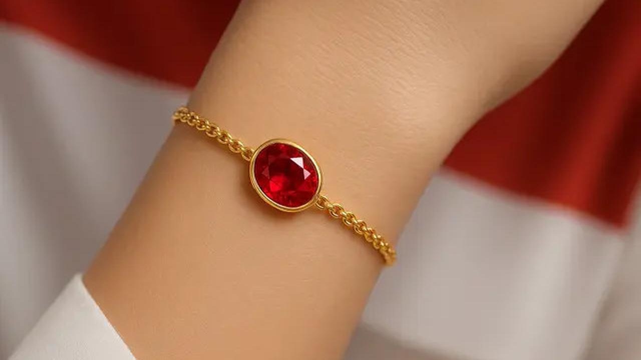 7 Model Gelang Emas yang Cocok Dipakai untuk Upacara Bendera Hari Kemerdekaan 17 Agustus 1945 HUT RI ke-80
