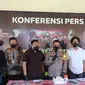 Kapolrestabes Semarang Kombes Pol Irwan Anwar dalam konferensi pers pengungkapan kasus narkoba. (Foto: Liputan6.com/Polda Jateng)