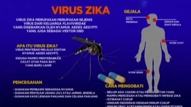 VIDEO: Demam Berdarah dan Virus Zika jadi Ancaman Beberapa Daerah