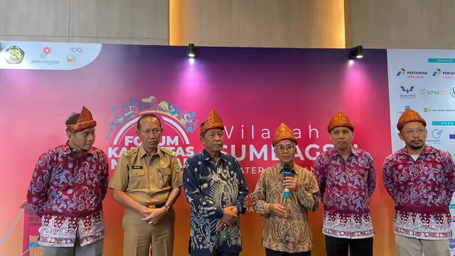 Kepala SKK Migas Dwi Soetjipto, saat membuka Forum Kapasitas Nasional III Tahun 2023 Wilayah Sumatera Bagian Selatan, di Palembang, Selasa (8/8/2023). (Dok SKK Migas)