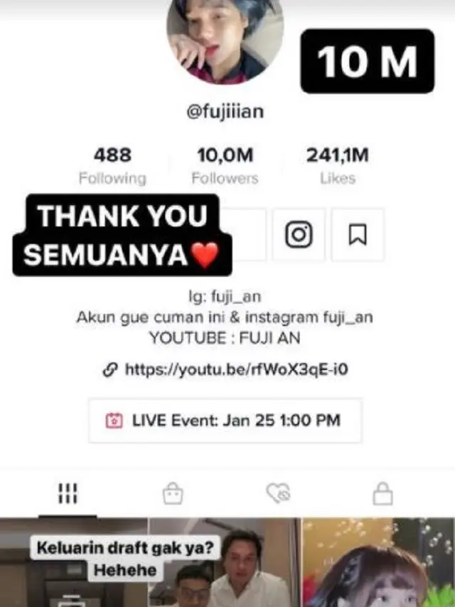 Fuji, adik ipar Vanessa Angel (Foto: Instagram/@fuji_an)