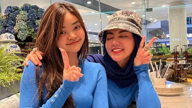 Kedekatan Bella Shofie dan anak sambung bak adik-kakak