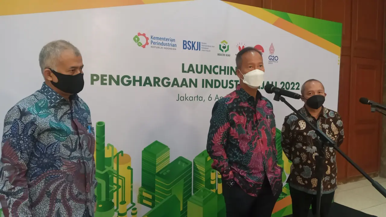 Kementerian Perindustrian menggelar penghargaan bagi industri hijau 2022. Ini merupakan gelaran ke-12 setelah dimulai sejak 2010. (Kemenperin)