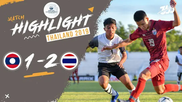 VIDEO: Thailand Kesulitan Raih Kemenangan atas Laos di Piala AFF U-15
