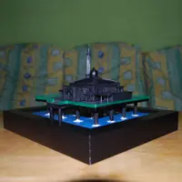 Gokil! Miniatur masjid ini dibuat dari grafit pensil selama sekitar 8 hari lebih. 