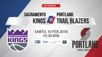 Sacramento Kings Vs Portland Trail Blazers (Bola.com/Adreanus Titus)